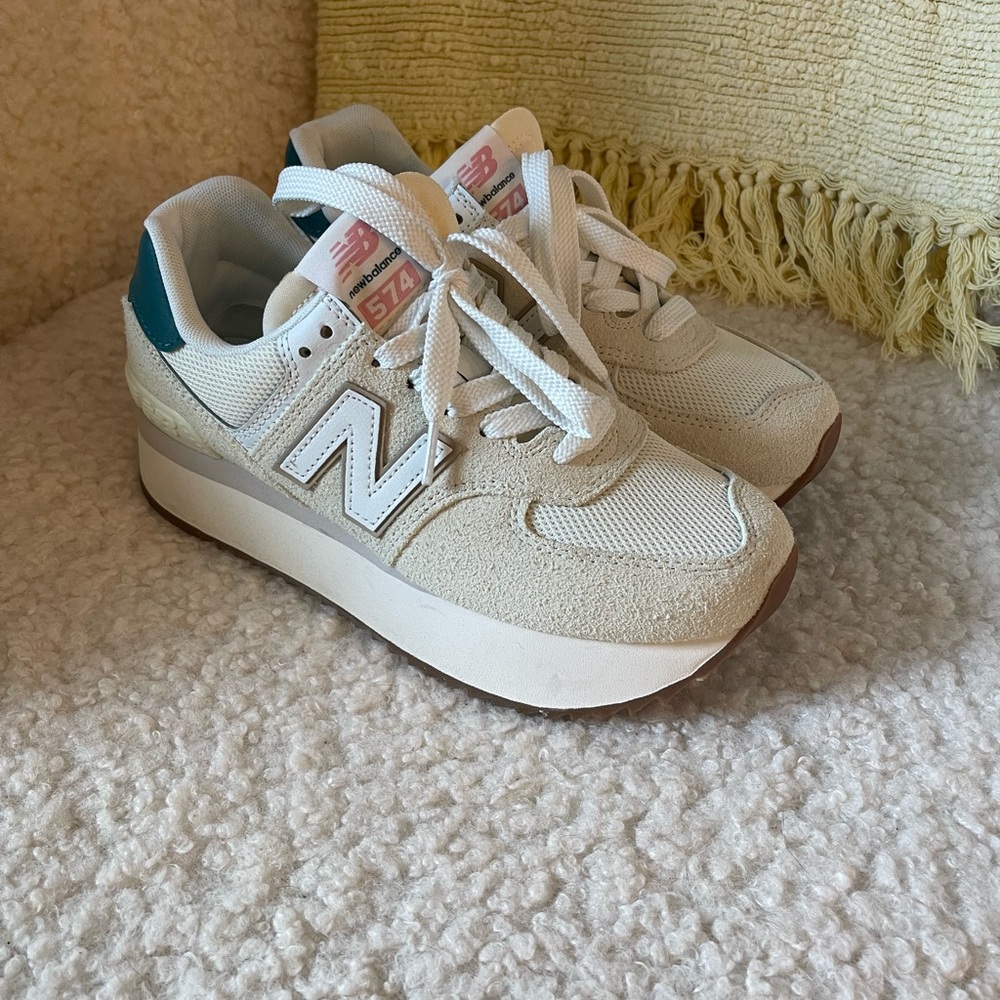 New Balance 574 Platform Sneakers